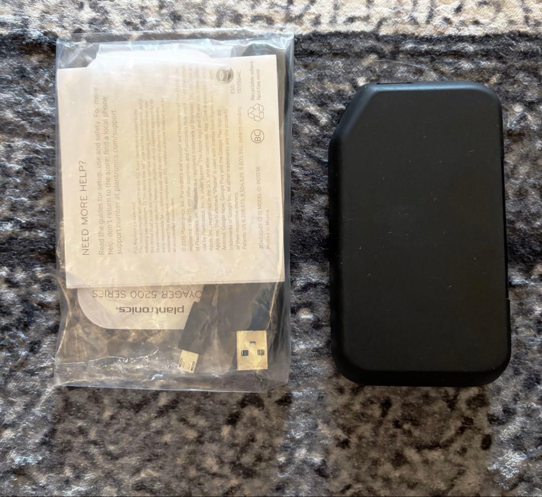 Plantronics Poly voyager 5200 イヤホン付き