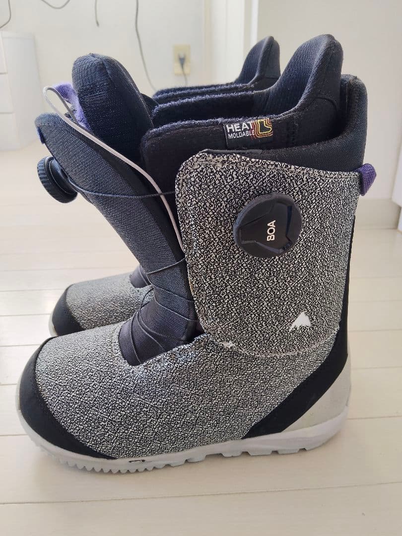 Burton SWATH BOA ダブルボア スノーボードブーツ グレー26.5
