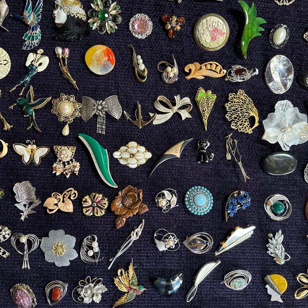 【専用価格】ブローチ　大量　まとめ売り　120点