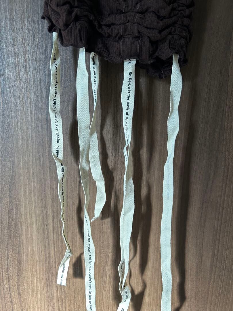 Baserange ベースレンジ Hewn Strap Top