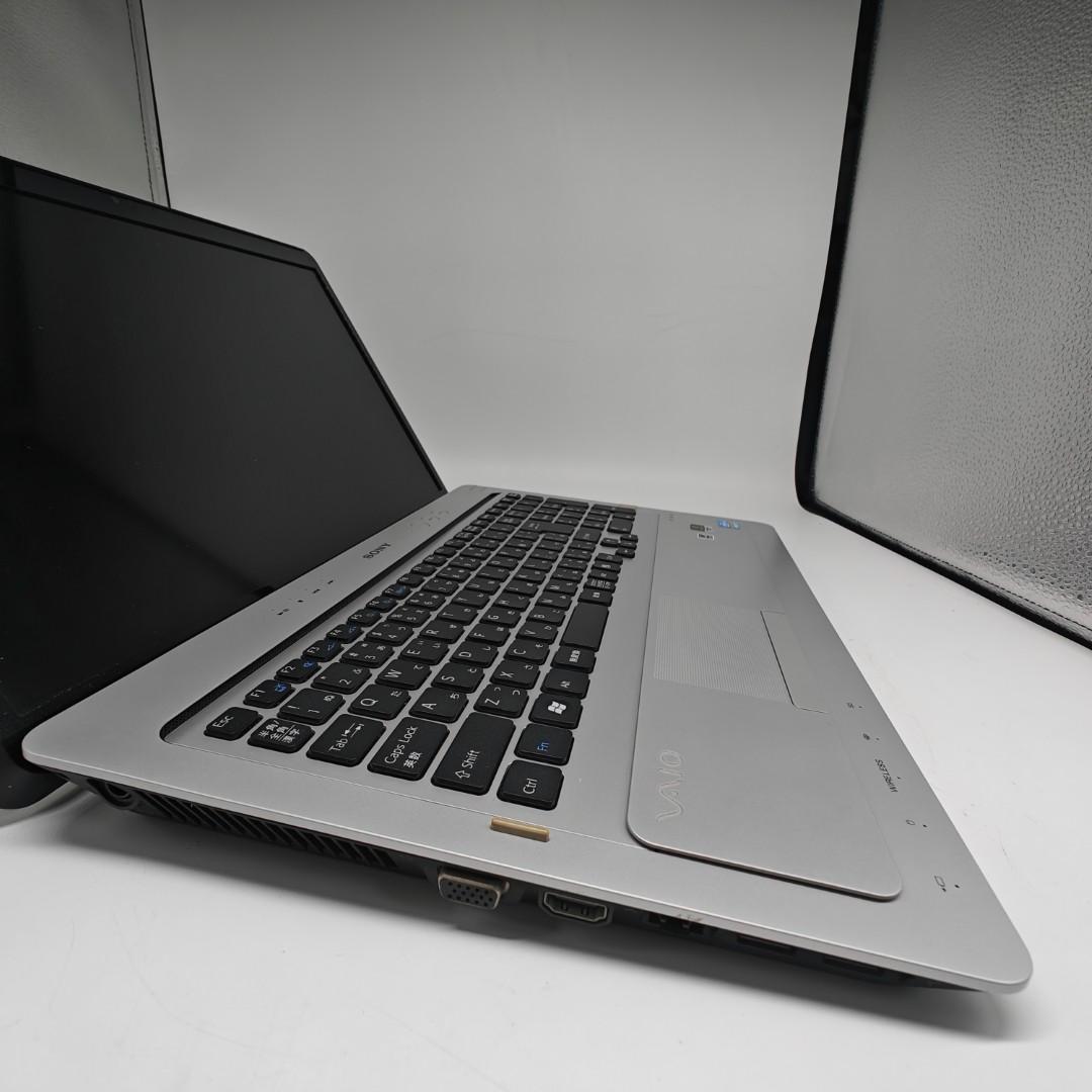 【VAIO】爆速i7 SSD256GB 8GB シルバー 大型ノートPC