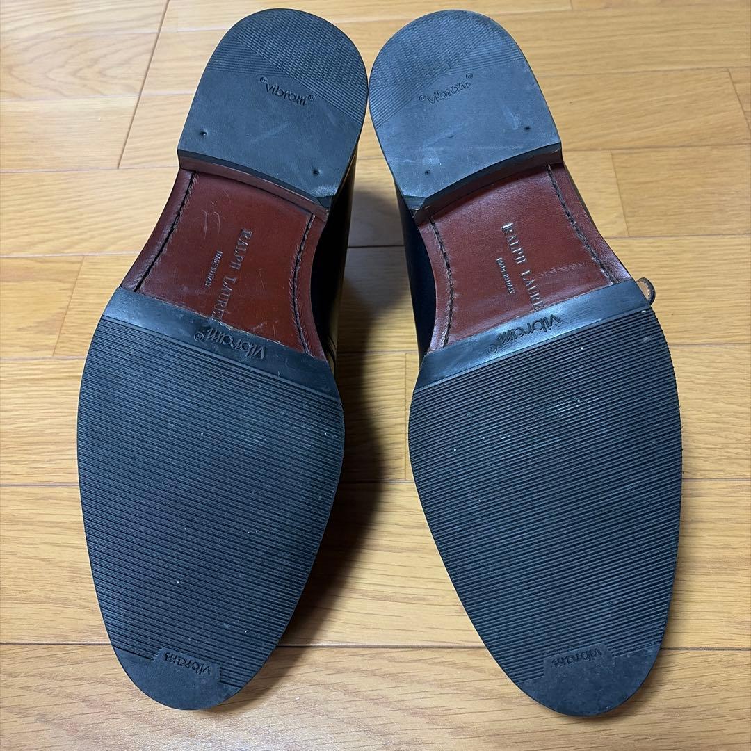 ラルフローレン　モンクストラップシューズ