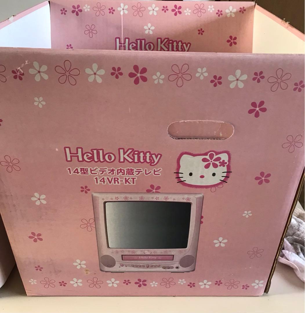 Hello Kitty ハローキティ　テレビデオ ピンク　レトロ