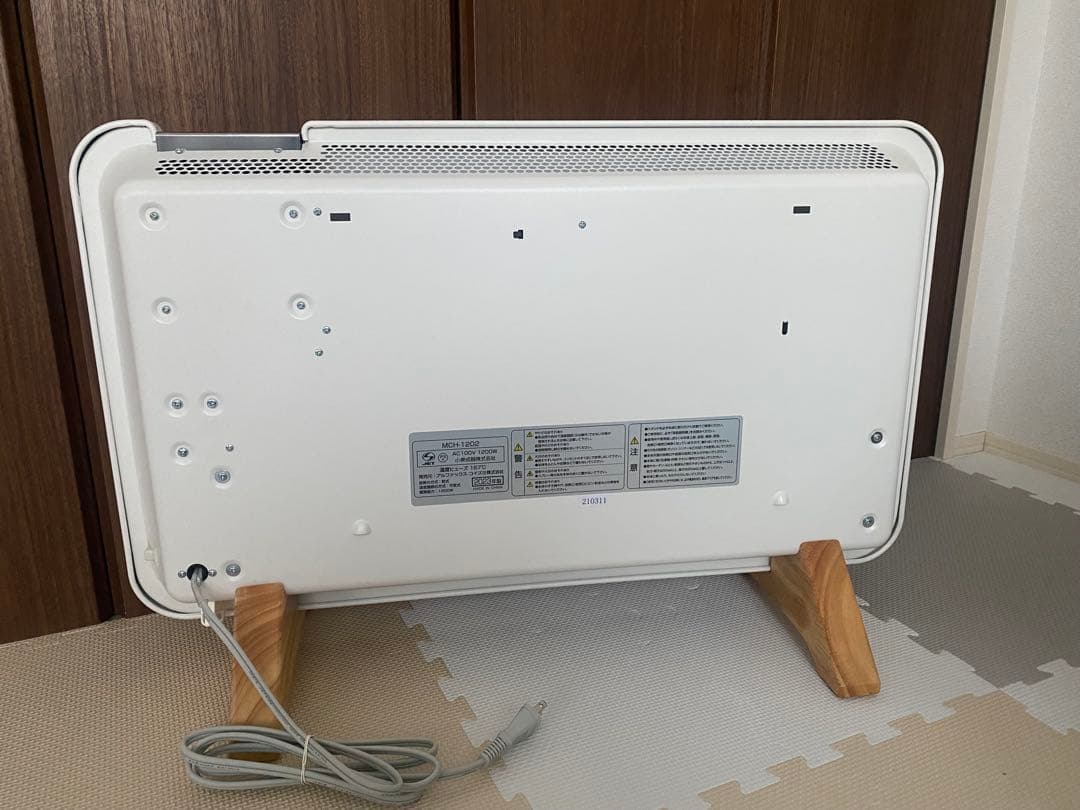 【12/16まで値下げ】moku. コンベクターヒーター ここぽか 1200w