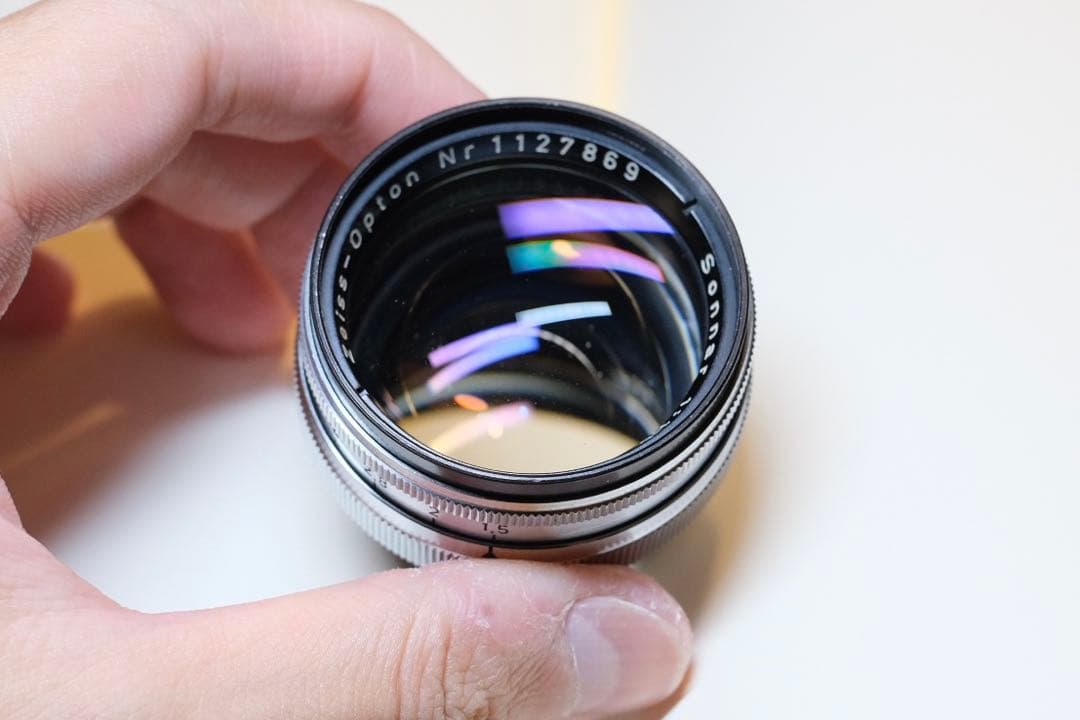 Zeiss-Opton Sonnar 1:1.5 f=50mm レンズ ドイツ製
