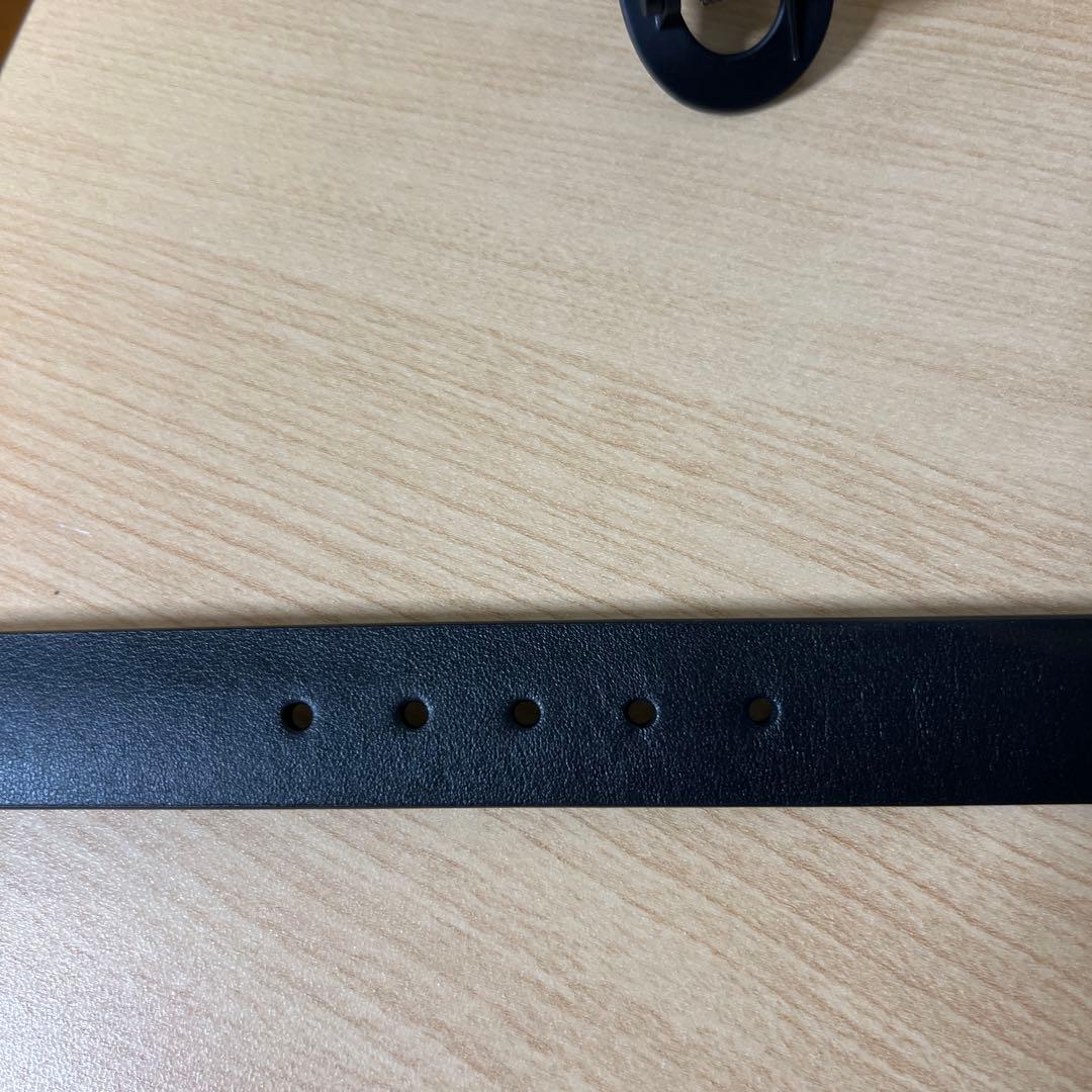 フェラガモ ベルト　シルバー　ブラック