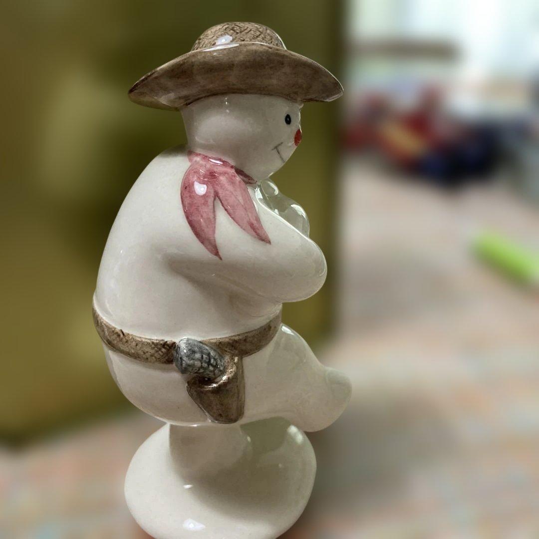 スノウマンカーボーイ　ロイヤルドルトン