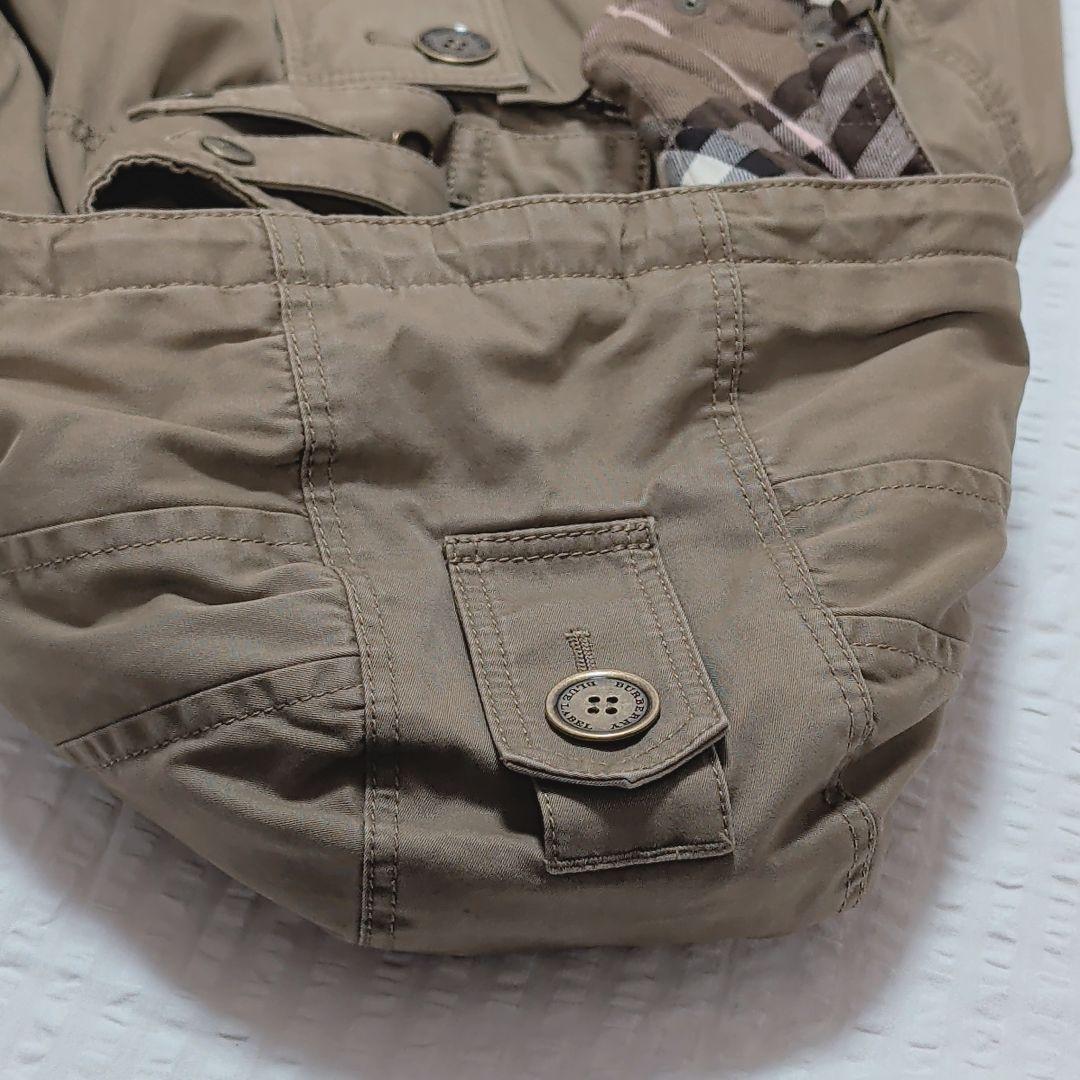 バーバリーブルーレーベル モッズコート ミリタリージャケット 38