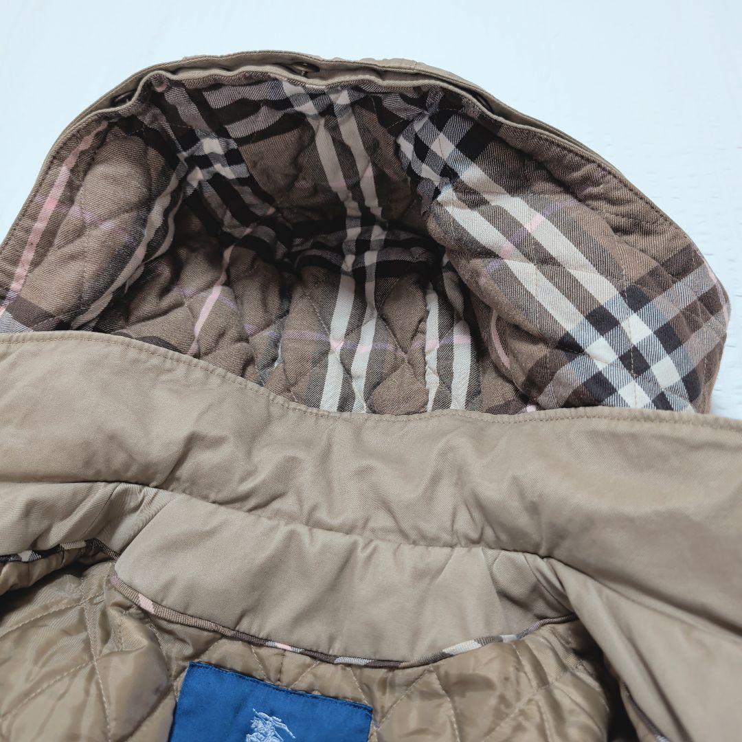 バーバリーブルーレーベル モッズコート ミリタリージャケット 38