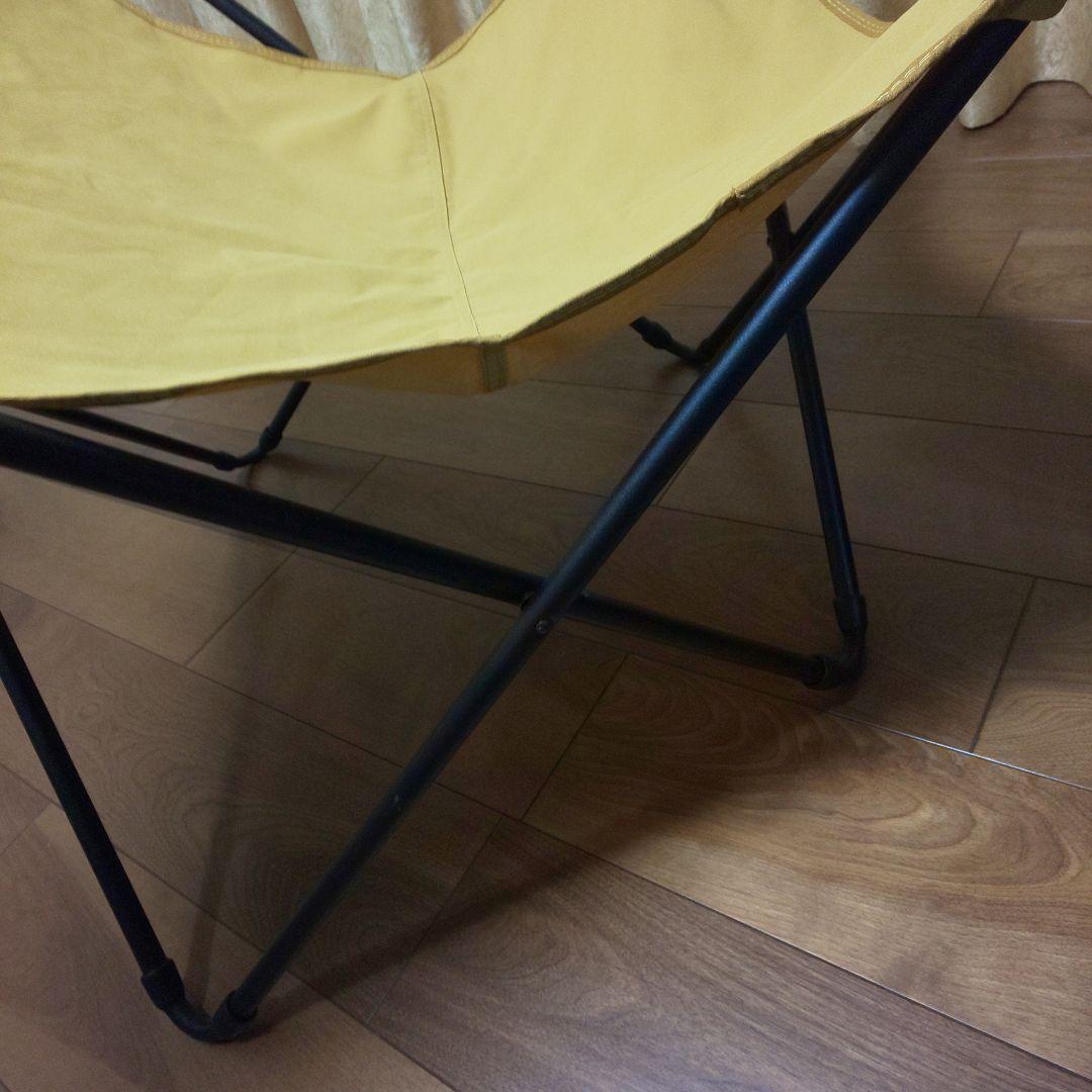 ラフマ Pop Up Chair XL バタフライチェア イエロー