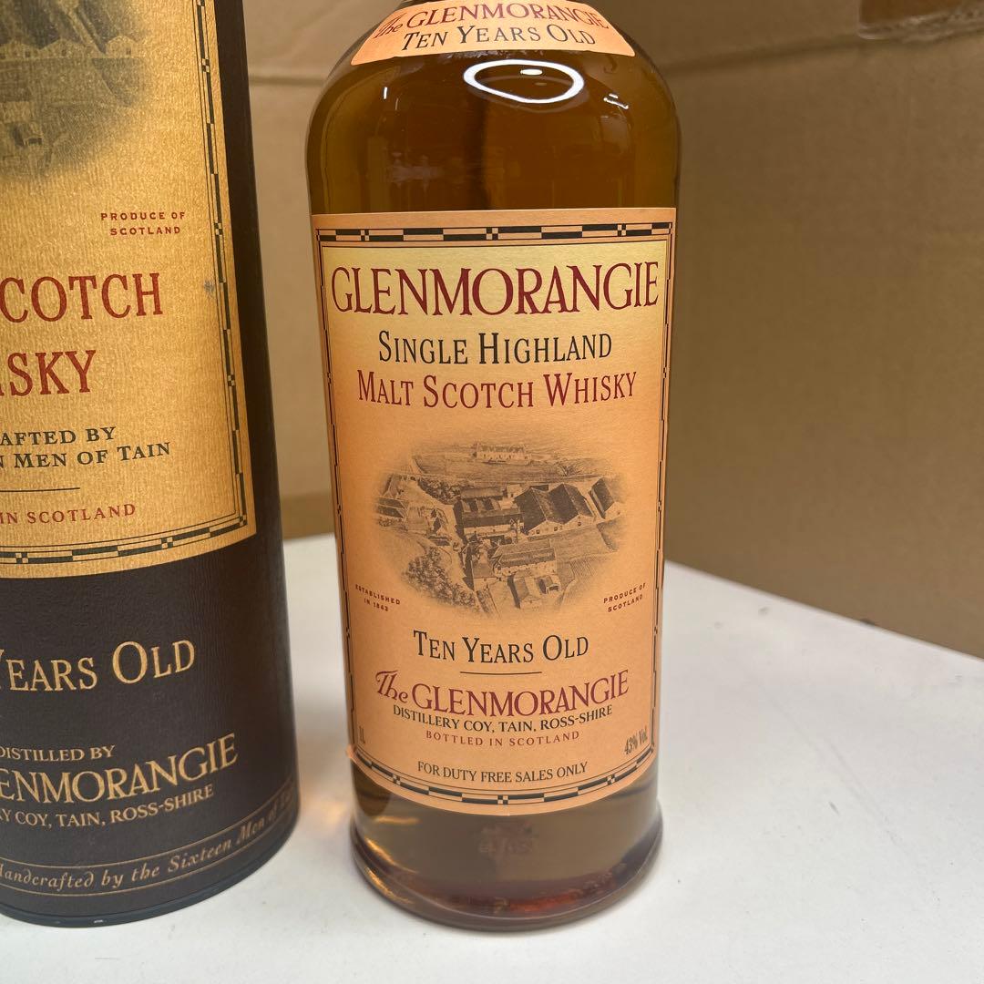 5497【未開栓】グレンモーレンジ10年 1000mL 43度　化粧箱付