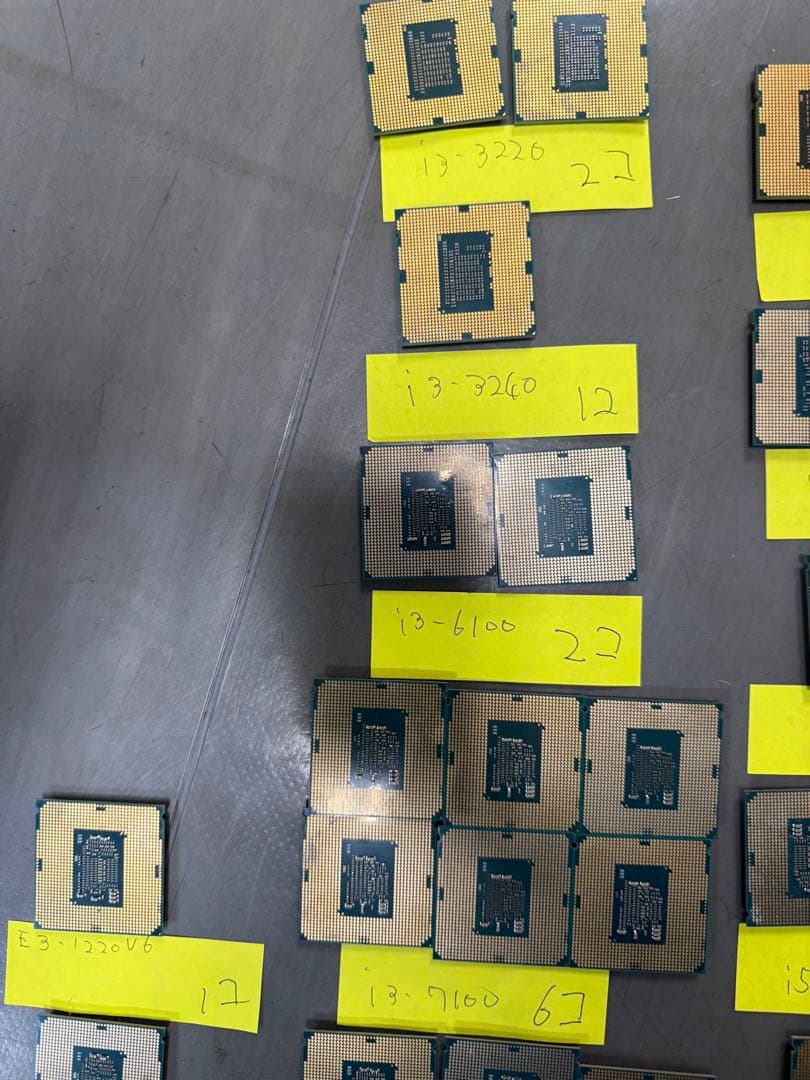 値下げ　お買い得セットCPU 30個i5 i3多数