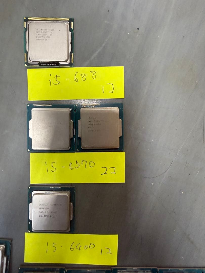 値下げ　お買い得セットCPU 30個i5 i3多数