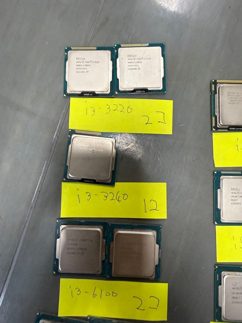 値下げ　お買い得セットCPU 30個i5 i3多数