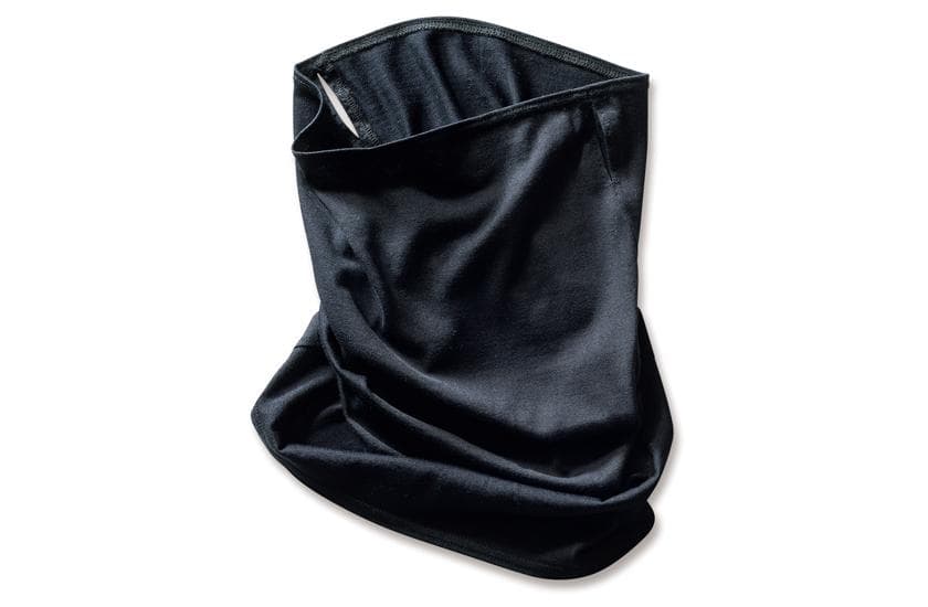 LOOPWHEELER SILKWHEELER Face Guard 黒 シルク