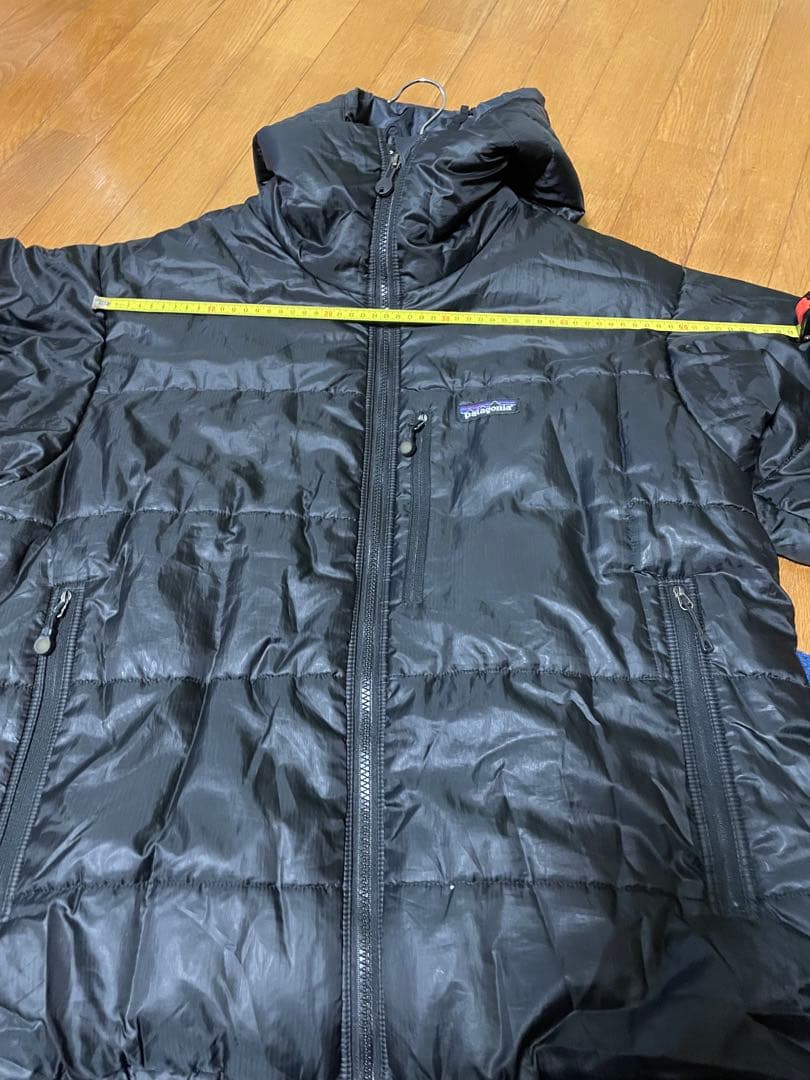 Patagonia ブラック ナイロンジャケット ダスパーカー