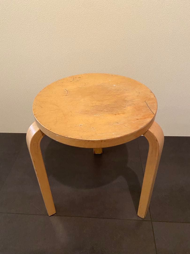 ビンテージ　アルヴァアアルト　スツール60 alvaraalto stool ②