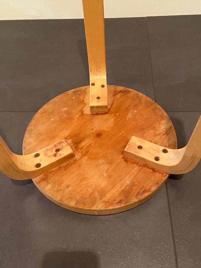 ビンテージ　アルヴァアアルト　スツール60 alvaraalto stool ②