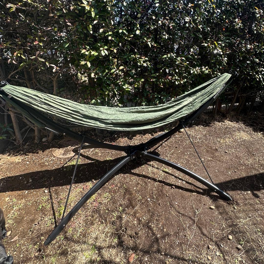 anymaka ハンモック　フルセット　フォレストグリーン