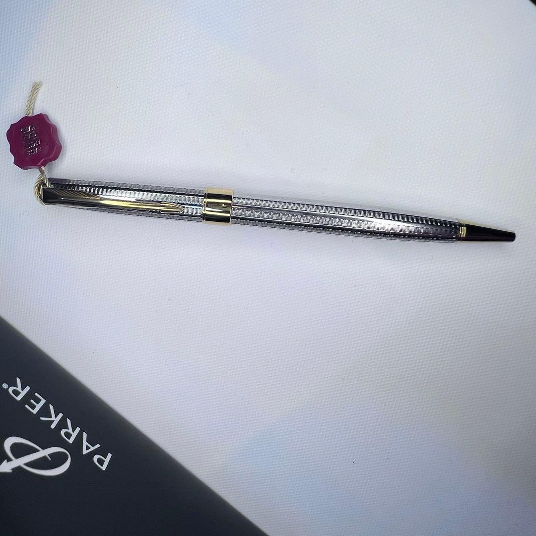 PARKER パーカー ソネットボールペン Silver plated