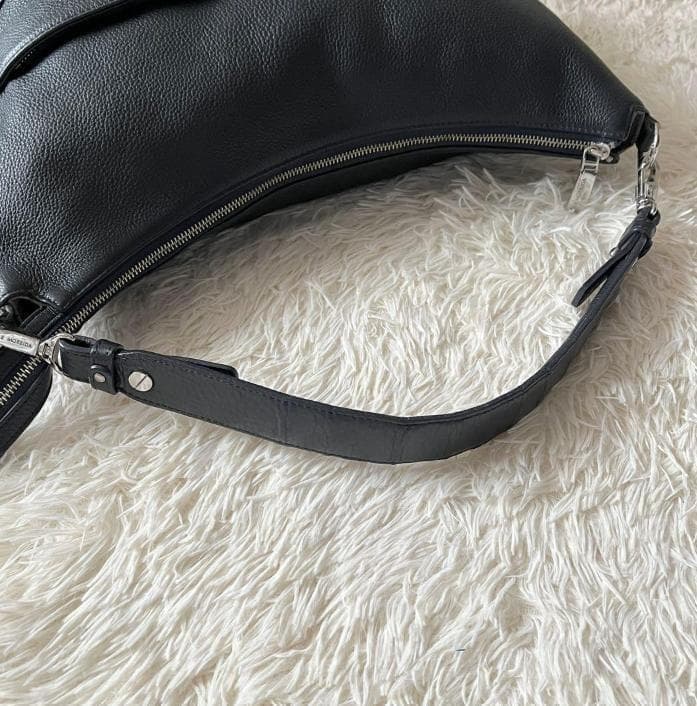 定価7.3万 ペッレモルビダ エディターズバッグ ネイビー メイデンボヤージュ