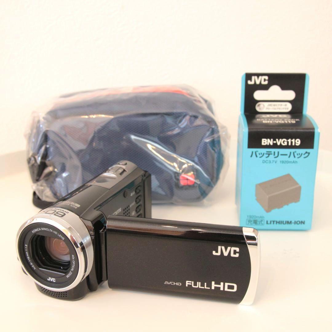 ビデオカメラ JVC Everio GZ-E115-B フルHD