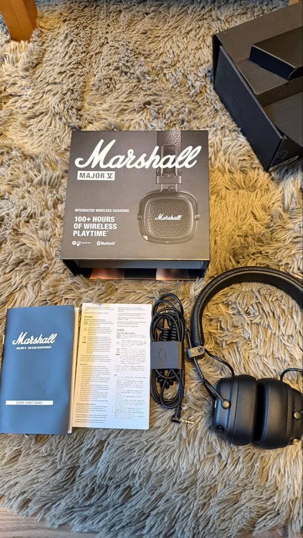 Marshall Major V ワイヤレスヘッドフォン