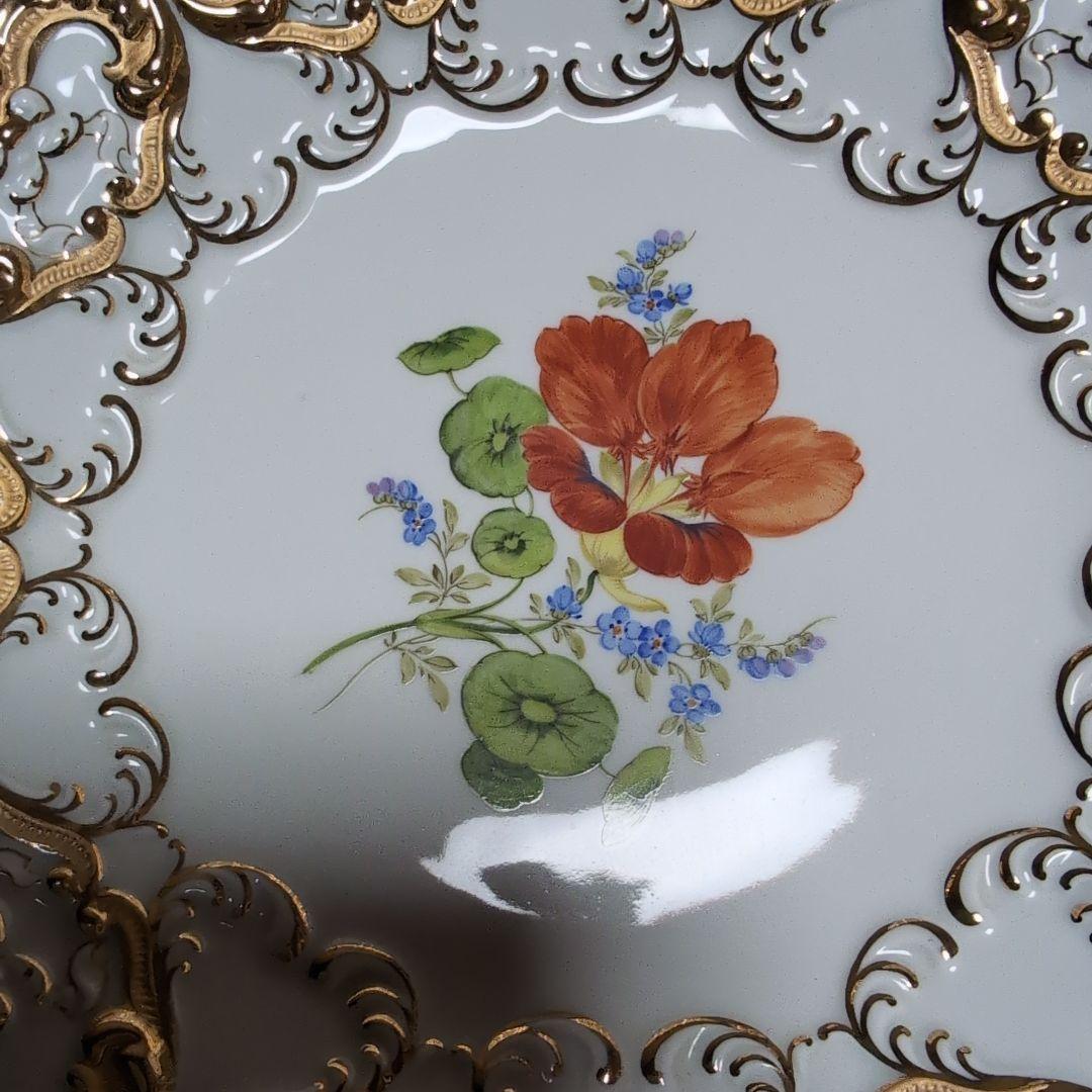 Meissenマイセン窯のキャビネットプレート