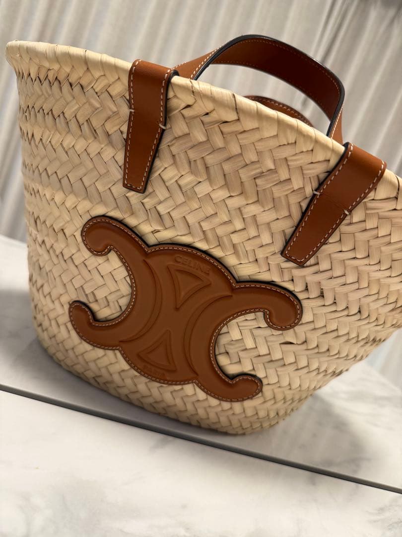 CELINE セリーヌ　クラシックパニエ　　かごバッグ