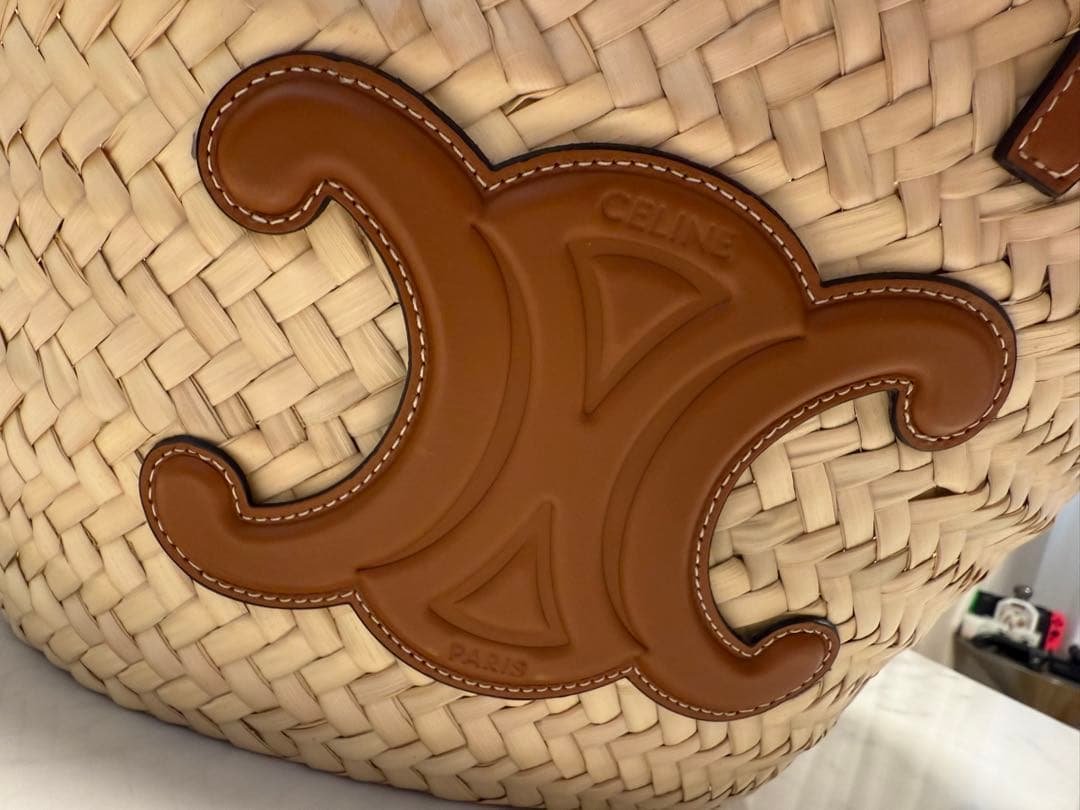 CELINE セリーヌ　クラシックパニエ　　かごバッグ