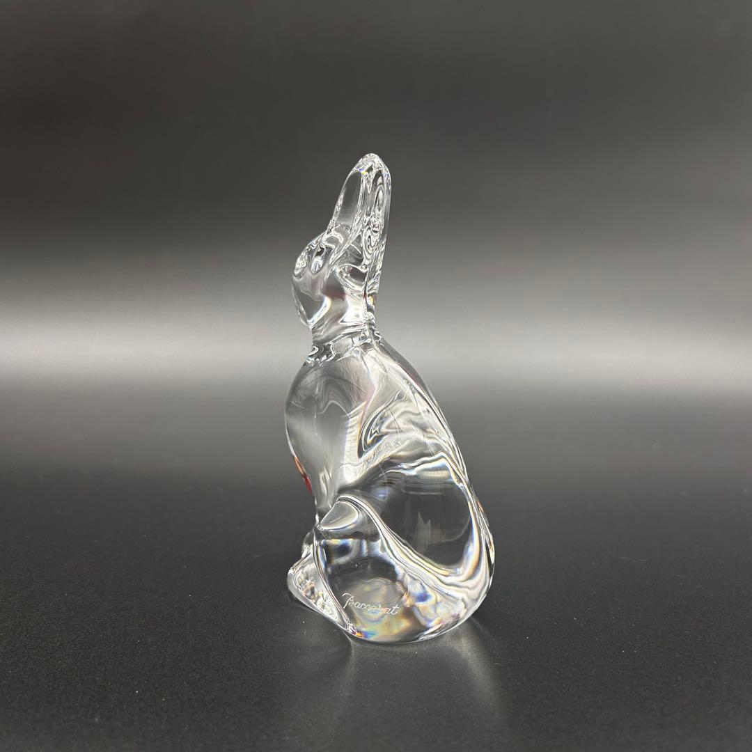 【新品・未使用品】BACCARAT うさぎ 置物 インテリア フィギュアリン
