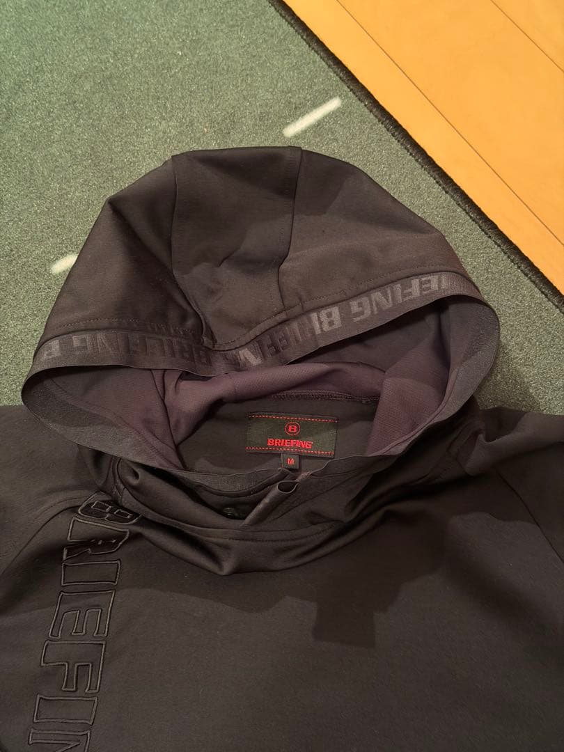 ブリーフィング　ダンボールニットパーカー　M