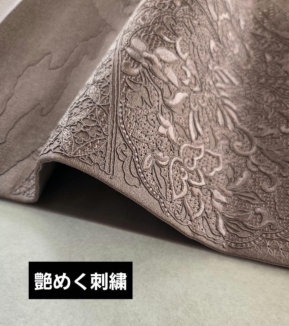新品❤極上質◾汕頭刺繍袋帯◾お太鼓柄