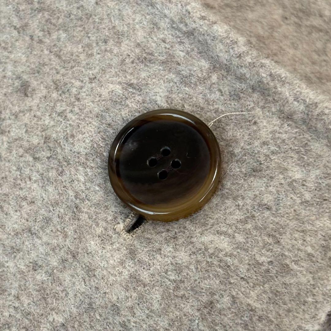 23AW✨️未使用級　ミニッツ　ショートコート　ウールリバー仕立て　モカベージュ