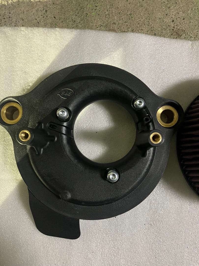 M8 ハーレー　ブラックパレード　S&S エアクリ　ステルス　ほぼ新品