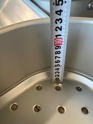 アルミ３段蒸し器