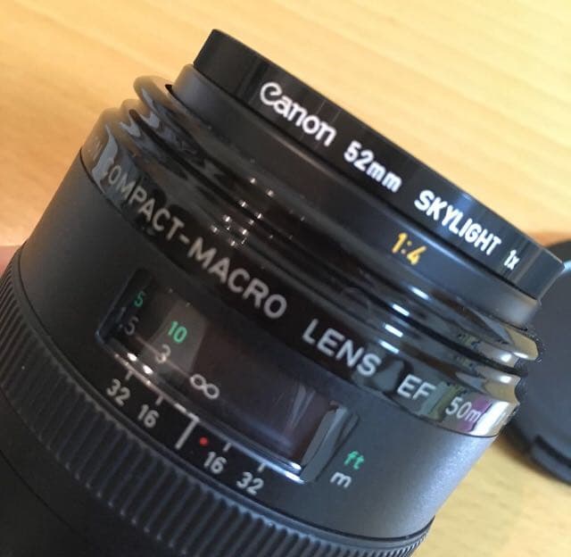 週末値下げ used☆美品 canon レンズ EF 50㎜ F2.5 マクロ