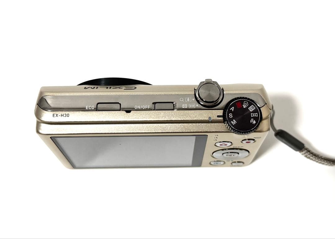 美品 CASIO コンパクトデジタルカメラ EX-H30 EXILIM デジカメ