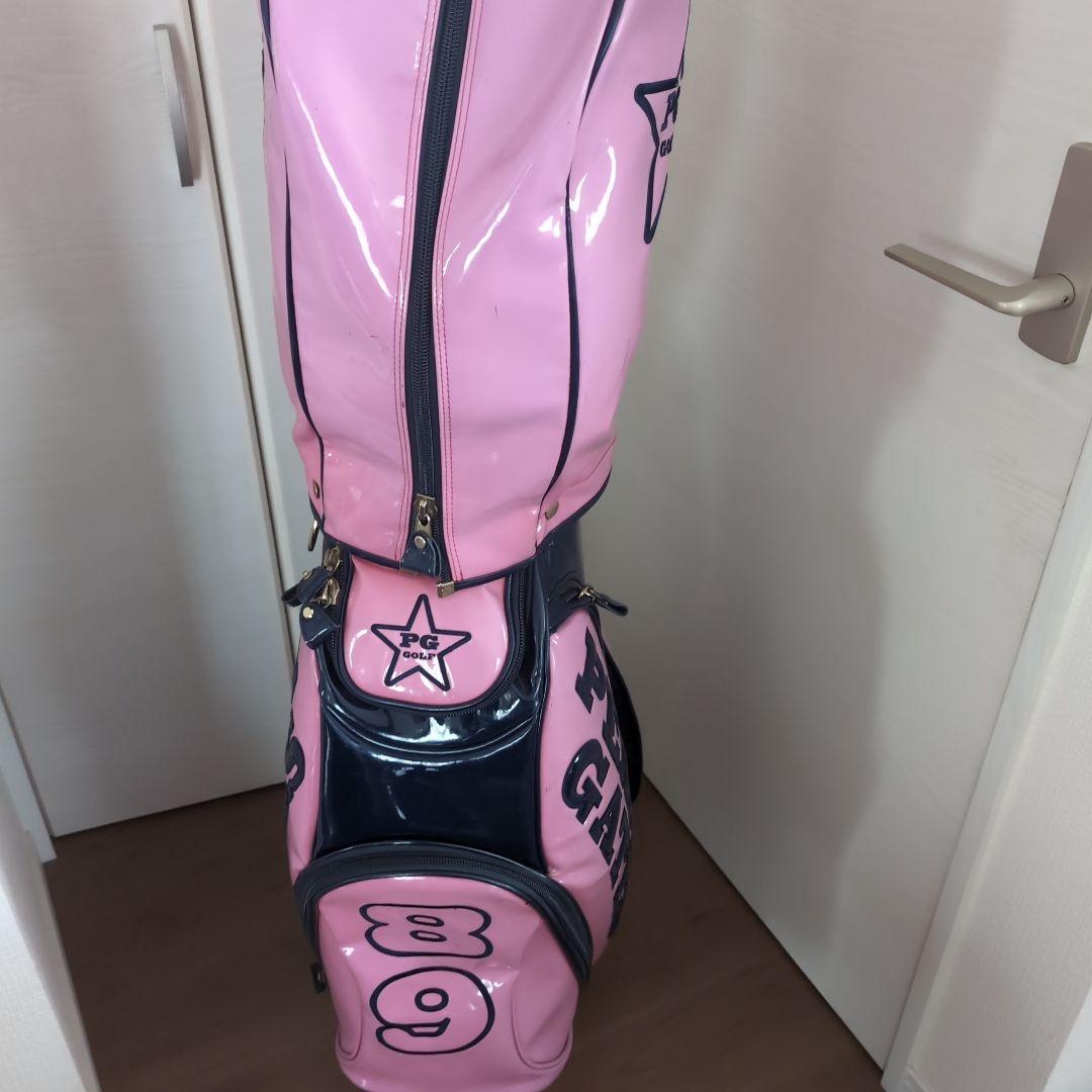 PEARLY GATES ゴルフキャディバッグ ピンク