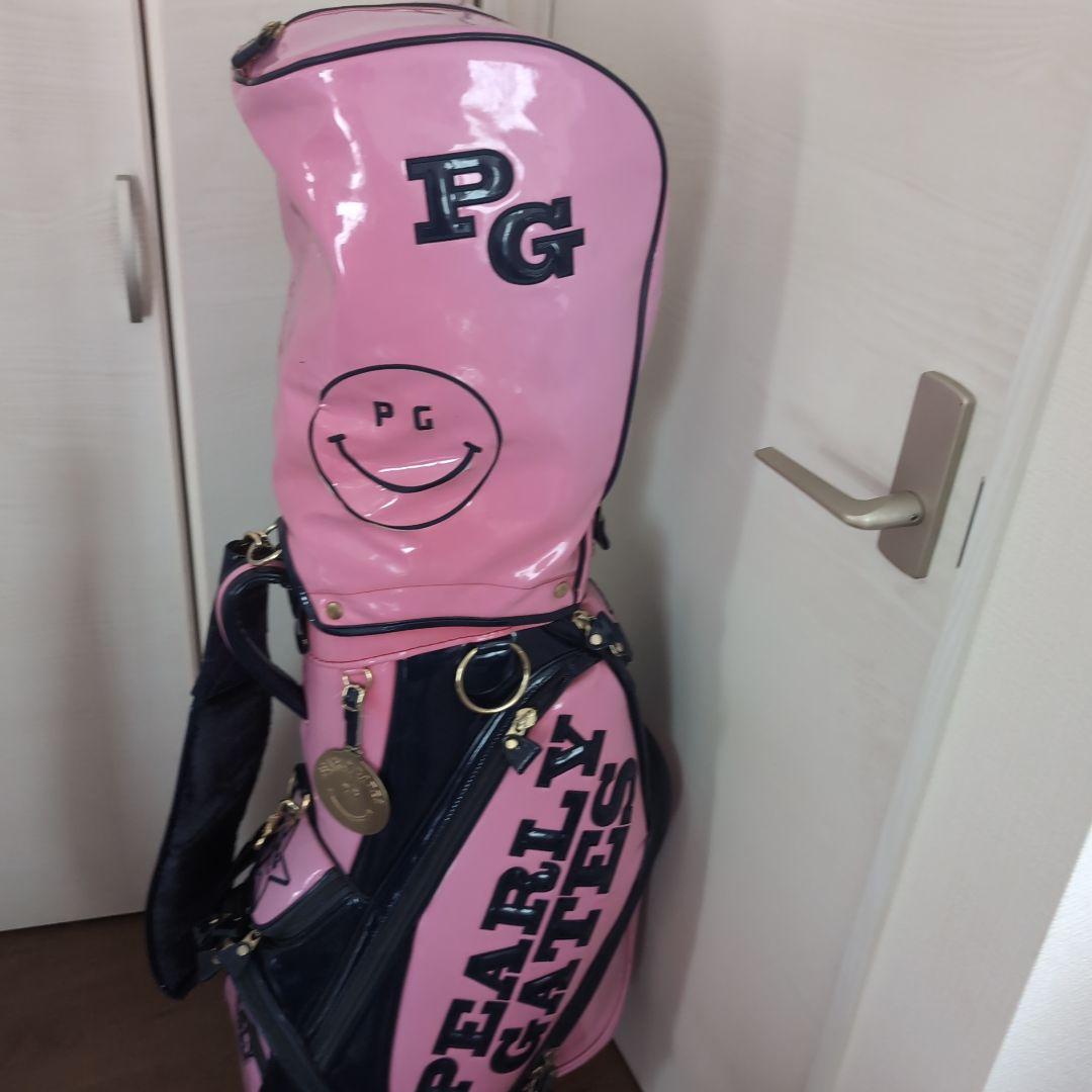 PEARLY GATES ゴルフキャディバッグ ピンク