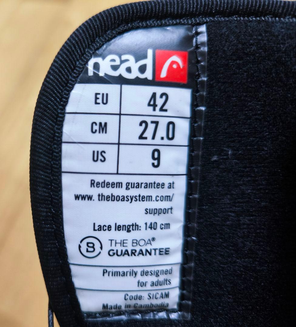 HEAD スノーボードブーツ 27.0cm