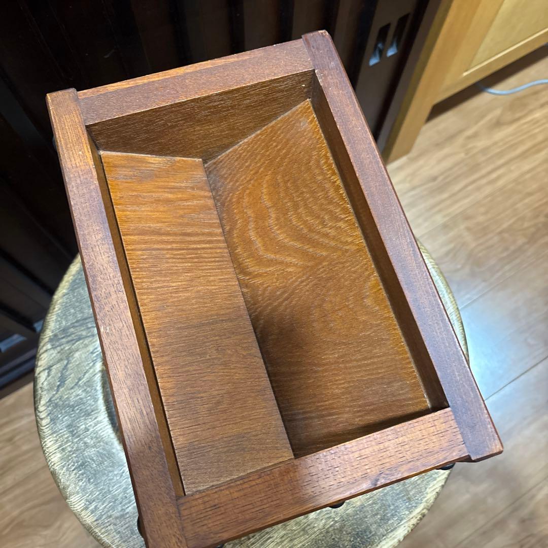 レトロ　賽銭箱　貯金箱　木製