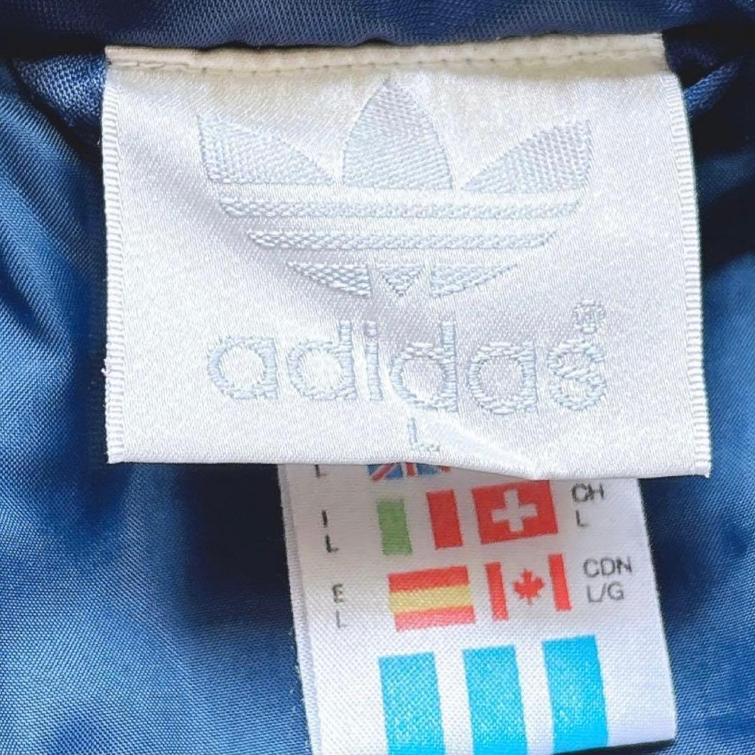 す*迄様 【90's】Vintage adidas 万国タグ ナイロンJKT