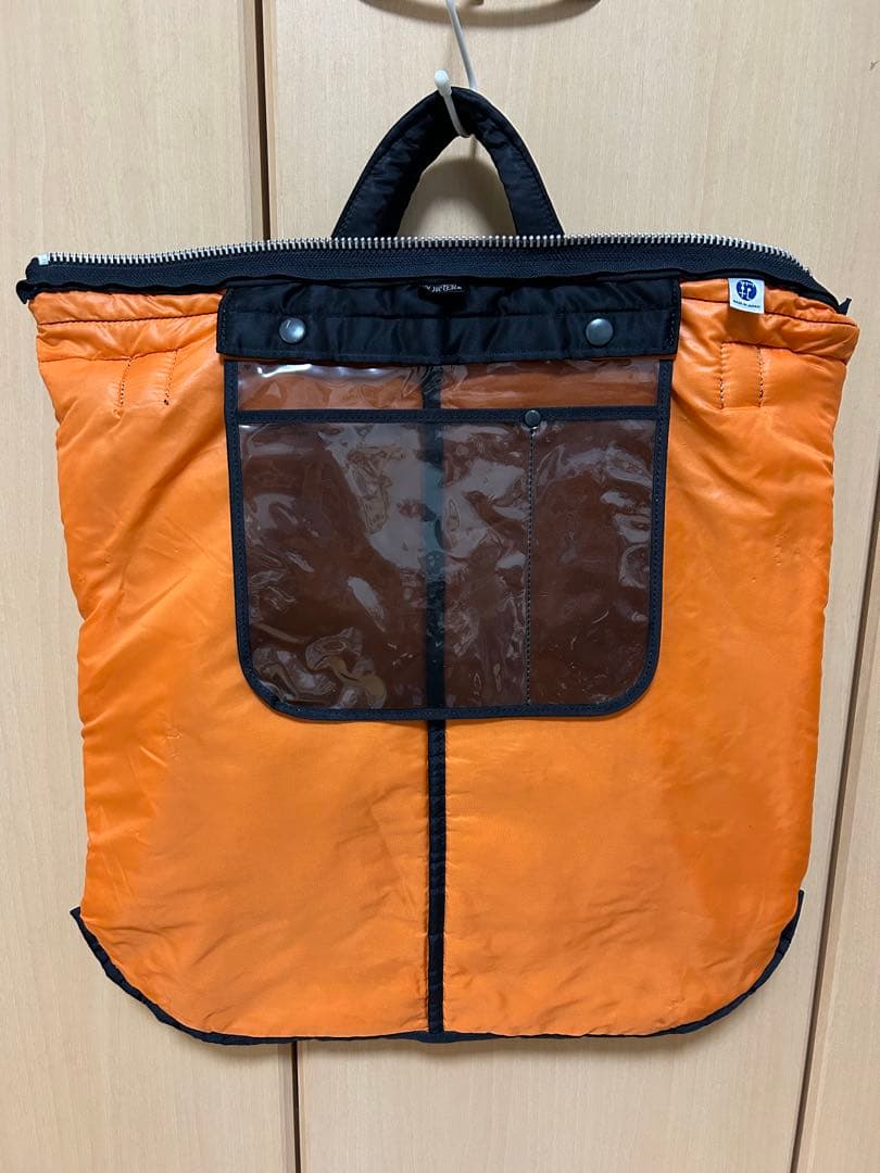 PORTER（ポーター）　タンカー　ヘルメットバッグ ブラック
