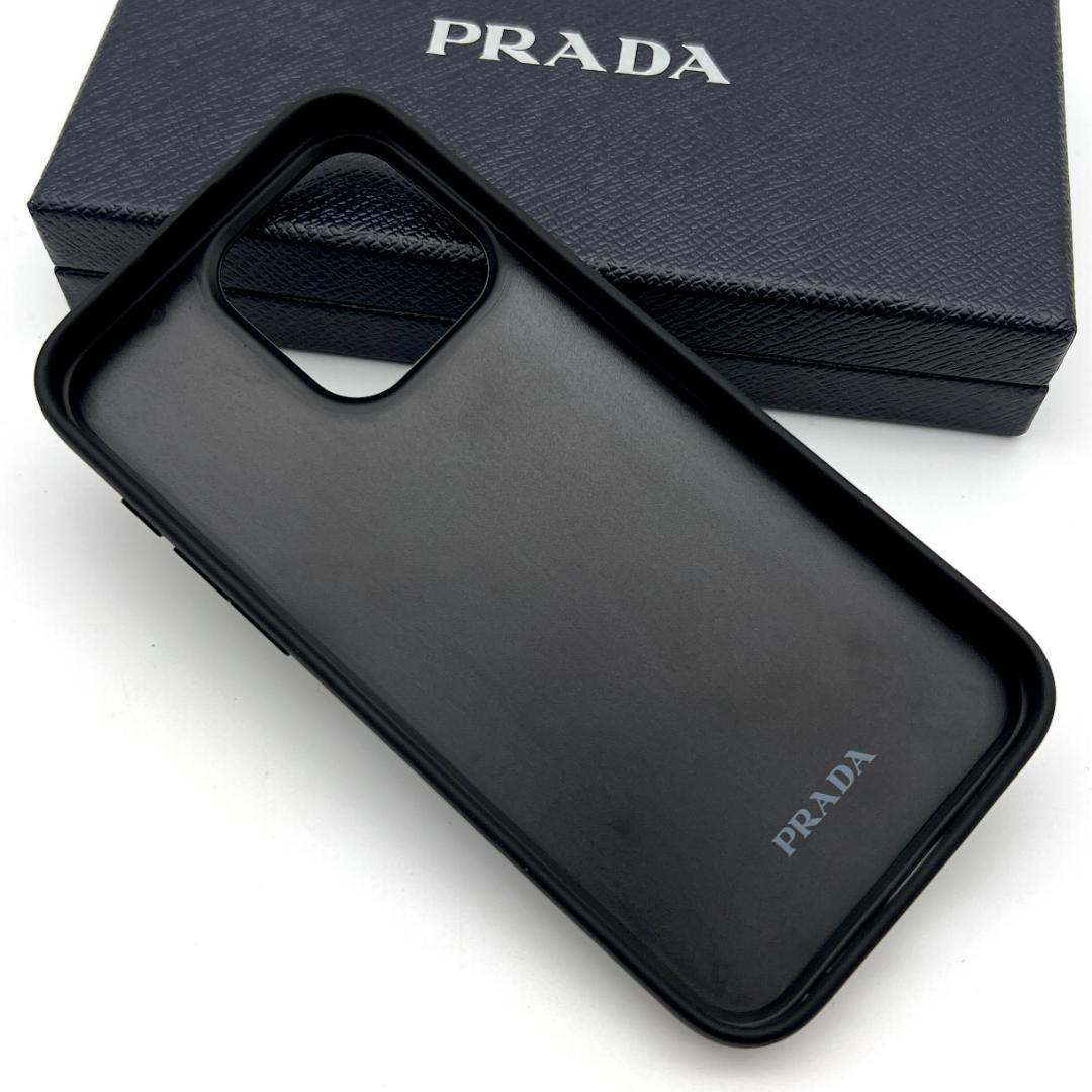 プラダ iPhone 15 PRO MAX スマホケース ブラック C145