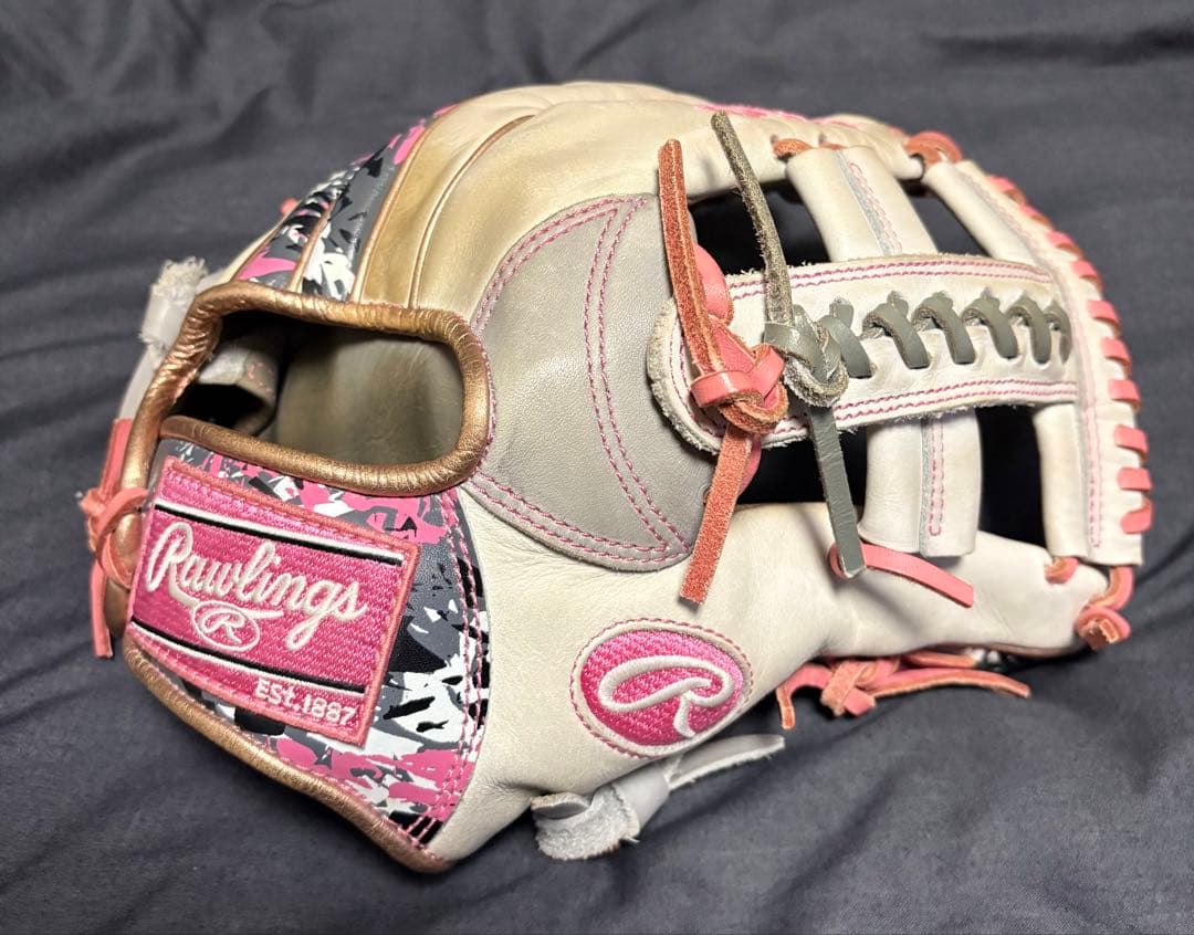 ローリングス　軟式内野用　グローブ　岡本モデル　母の日　HOH