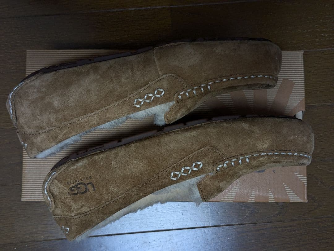 【未使用】UGG　モカシン　アンスレー　サイズ8　25センチ　箱あり