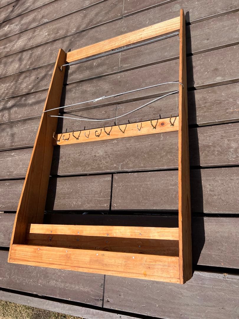 アンティーク 木製キーボックス