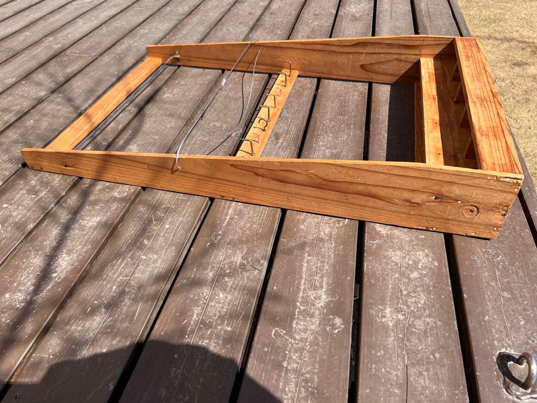 アンティーク 木製キーボックス