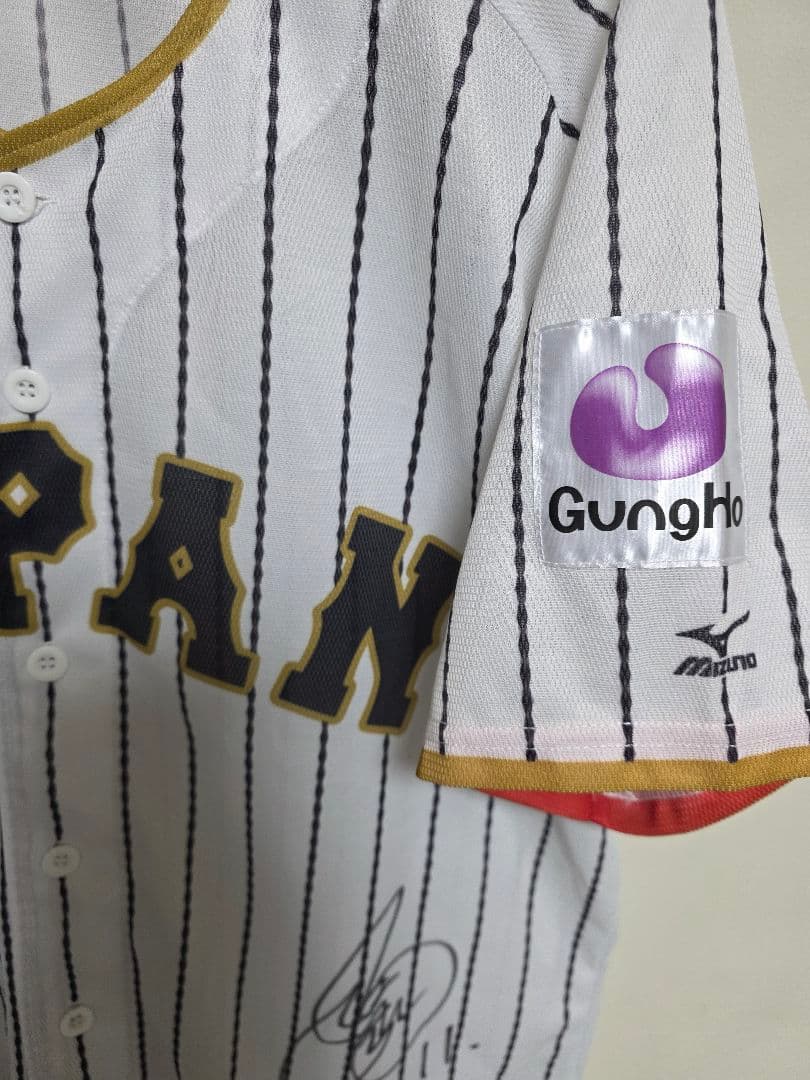WBC 菅野智之　藤浪晋太郎　直筆サイン　ユニフォーム